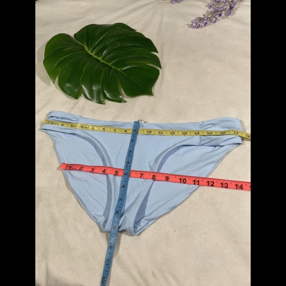 NWT $44 Becca Color Code Shirred Bikini Bottoms in STL Blue [ SZ‎ XL ] - Picture 11 of 11